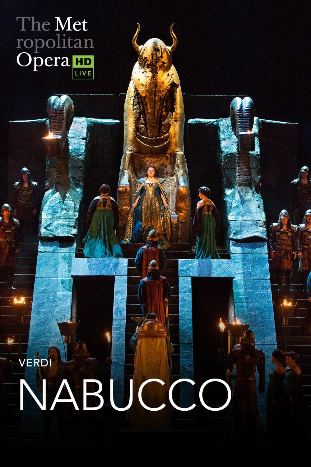 Poster for the movie "The Metropolitan Opera: Nabucco"